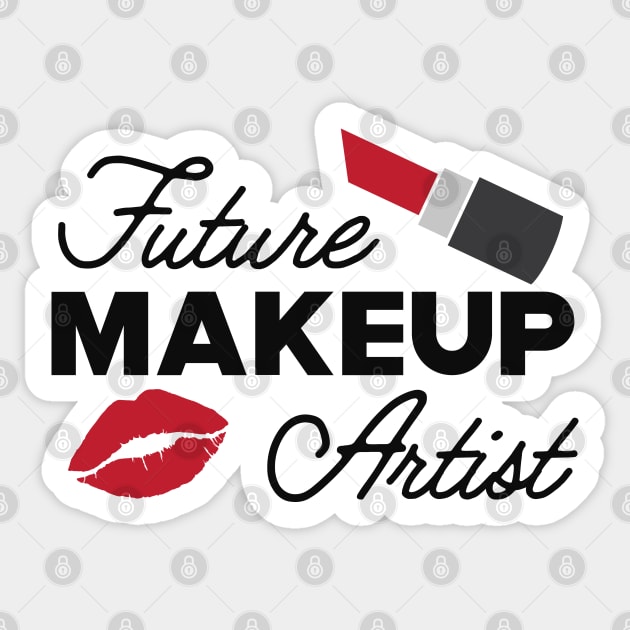 Future makeup artist Sticker by KC Happy Shop